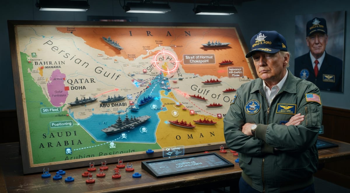 The Hormuz Thesis - What if America is not in a hurry to open Hormuz?